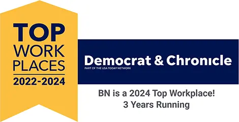 Named Top Workplaces 2022 by Democrat & Chronicle